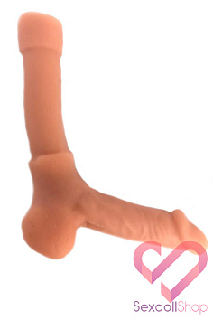 Съемный пенис для куклы средний - купить аксессуары с металлическим скелетом